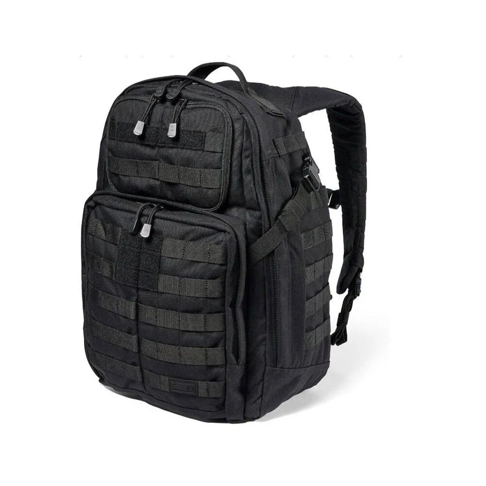 5.11 Tactical Black Backpack Zip Closure w/ External Pockets